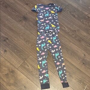 Dinosaur Print Pajama Set